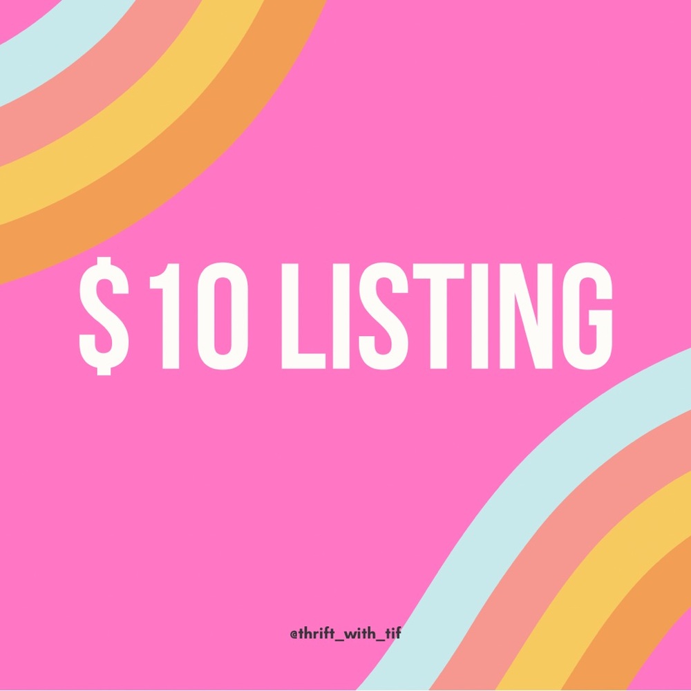 $10 listing for live shows
